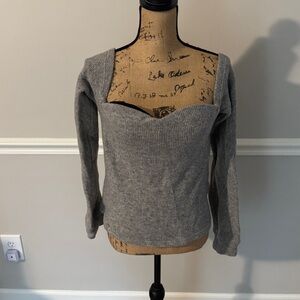 Gray Women's Top